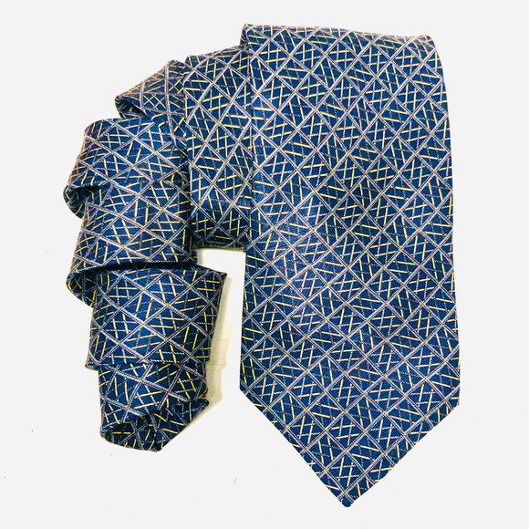 Stefano Ricci Geometric Silk Tie - Italy